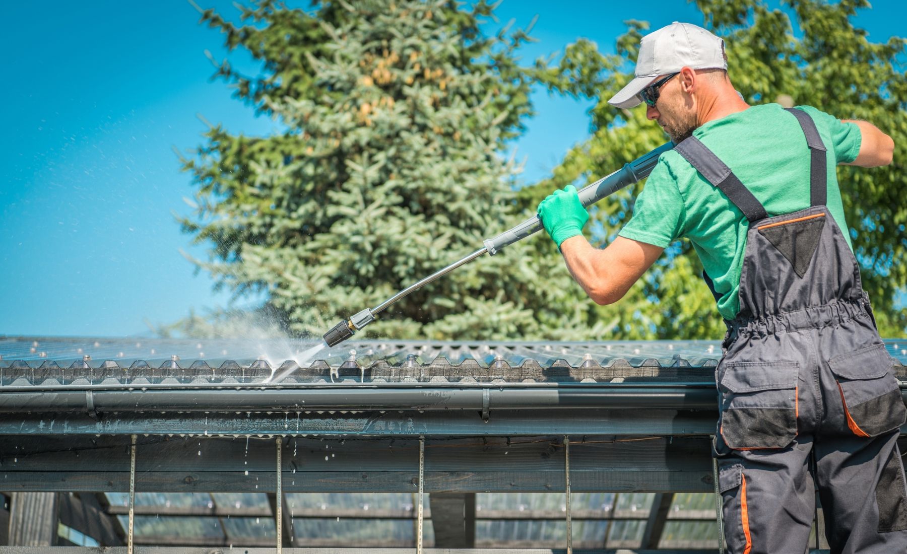 Pressure Washing And Roof Cleaning Austin TX Gutter Whitening Post