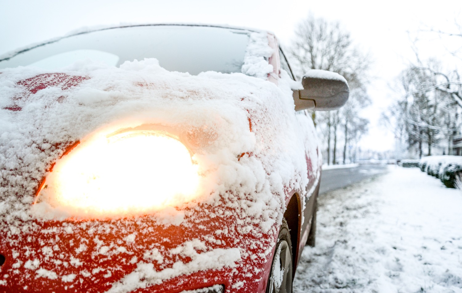 dealing with ice on your car 1