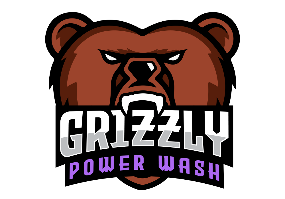 Exterior Pressure Washing Austin TX Grizzly Power Wash Logo